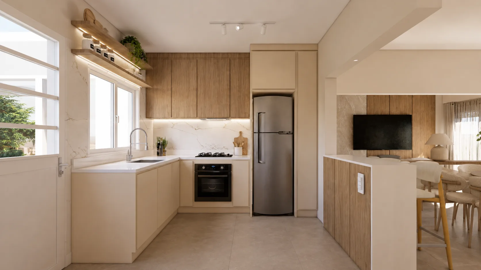 Cocina del proyecto La Paz